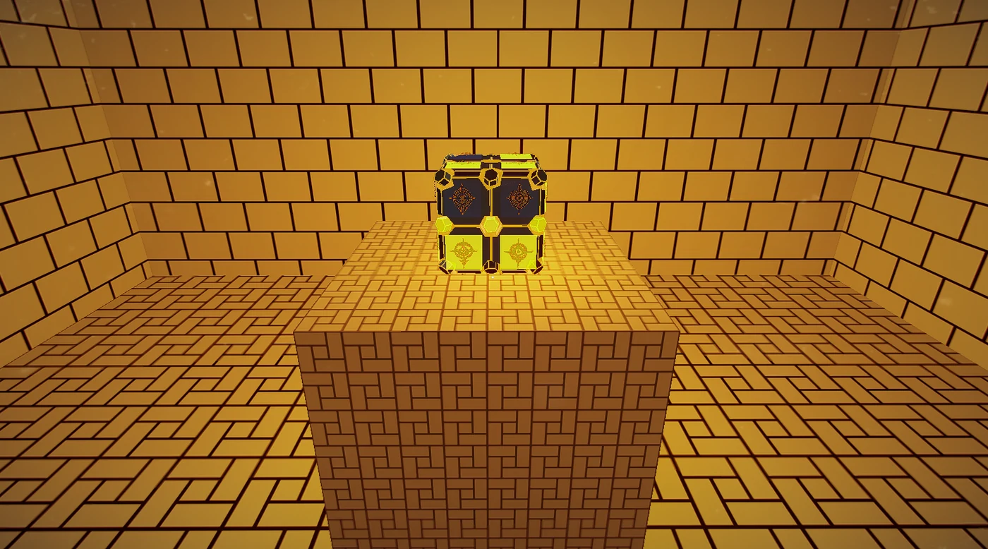 Infinity Box, a spatial puzzle and companion encounter.